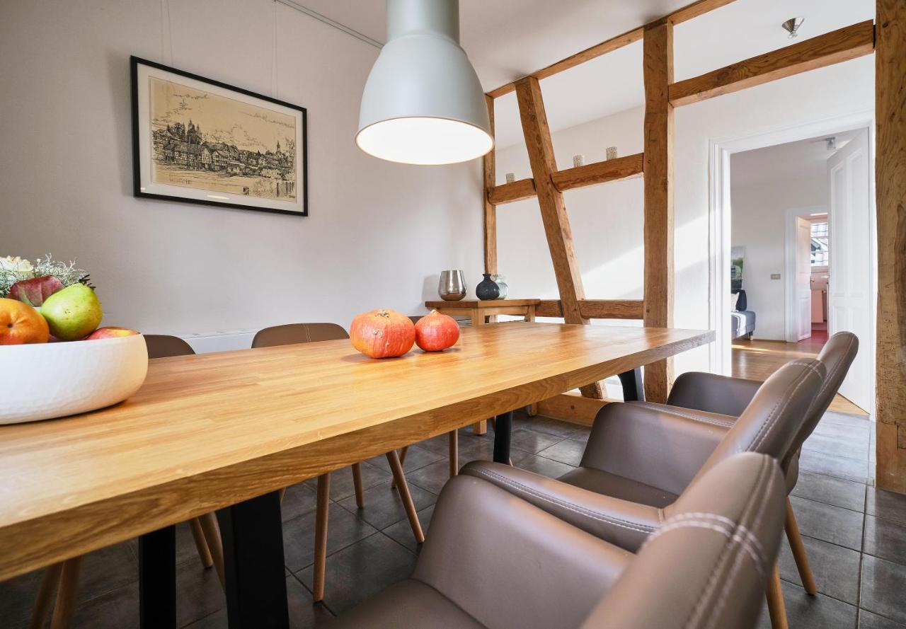 Ferienwohnung Im Fachwerkhof 'Haus In Bewegung' Seelscheid エクステリア 写真