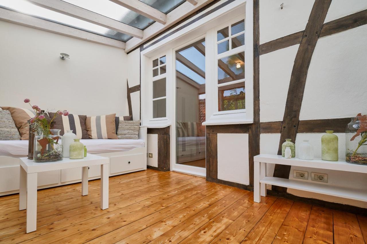 Ferienwohnung Im Fachwerkhof 'Haus In Bewegung' Seelscheid エクステリア 写真